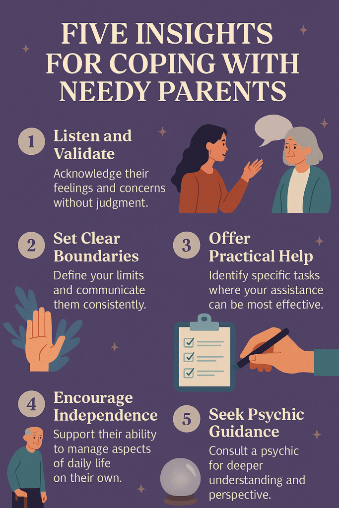 Steps to Cope with Needy Parents