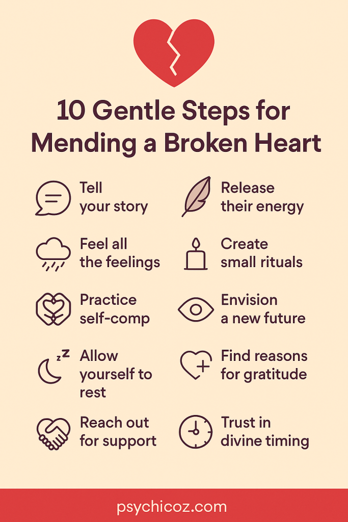 10 Gentle Steps for Mending a Broken Heart