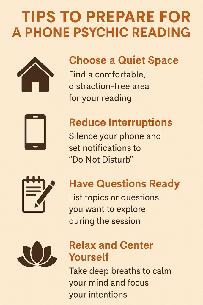 Tips to Prepare for a Phone Psychic Reading