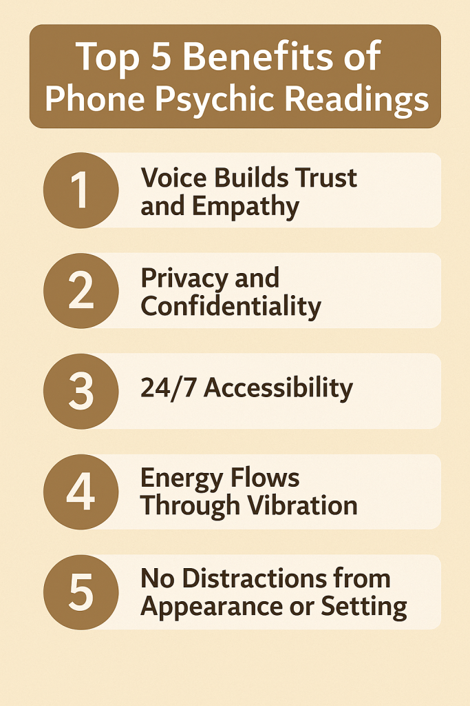 Top 5 Benefits of Phone Psychic Readings