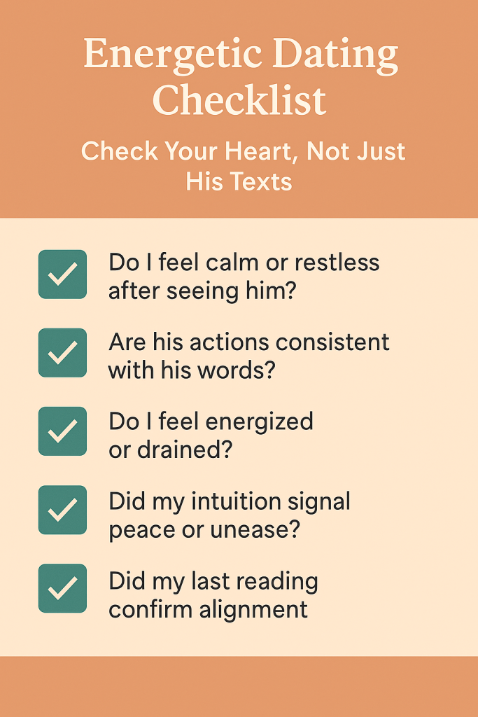 Energetic Dating Checklist