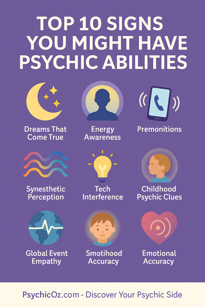 Top 10 Signs You Might Have Psychic Abilities