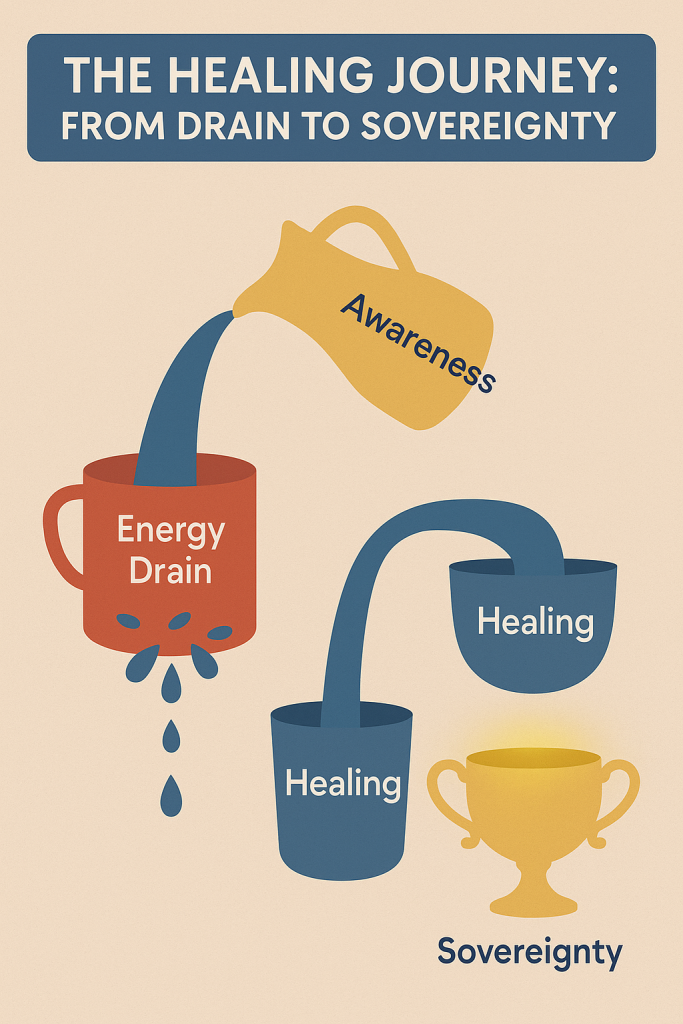The Healing Journey From Drain to Sovereignty