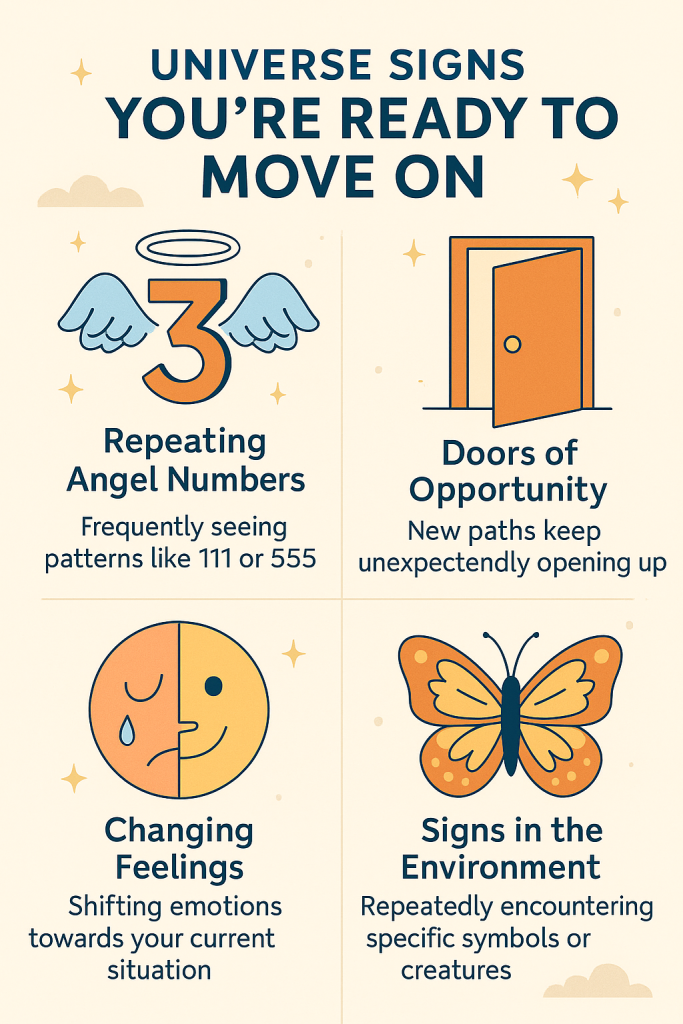 Universe Signs You’re Ready to Move On
