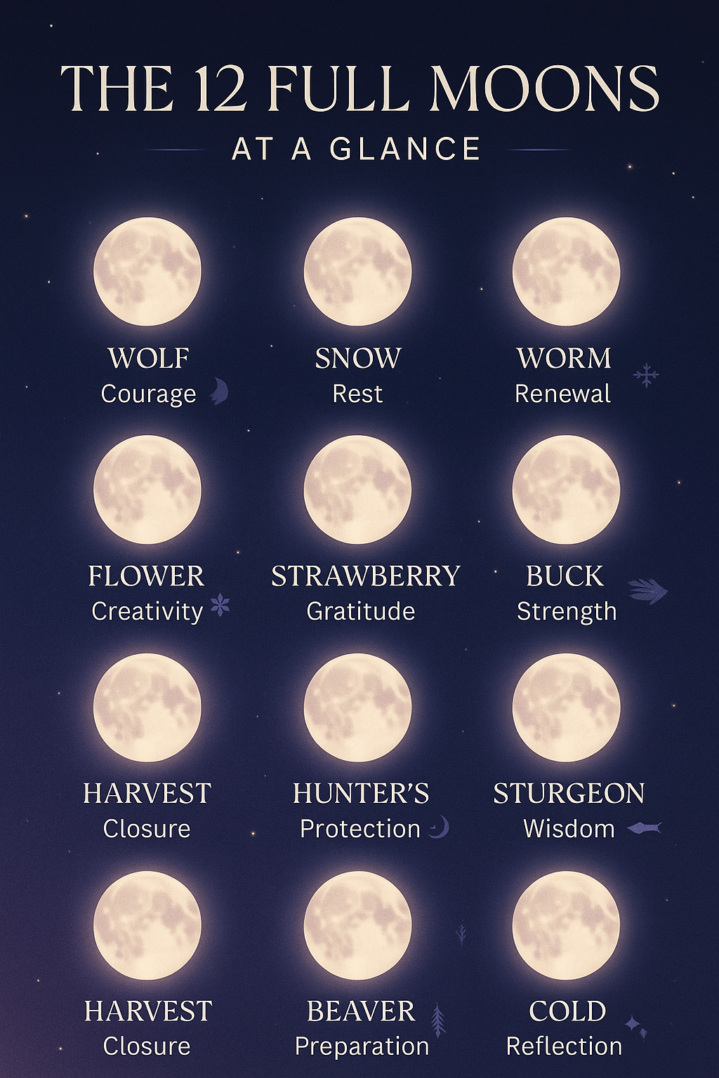 12 Full Moons