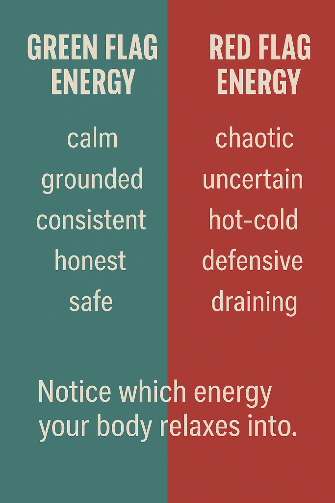 Choose Green Flags Over Red in Love