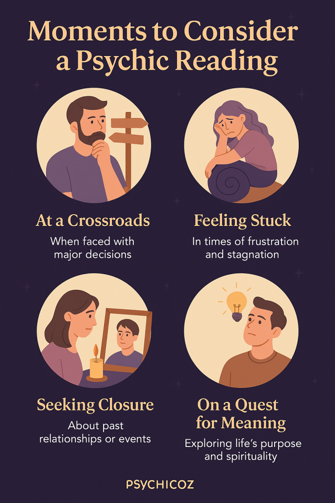 Common Life Moments That Call for a Psychic Reading