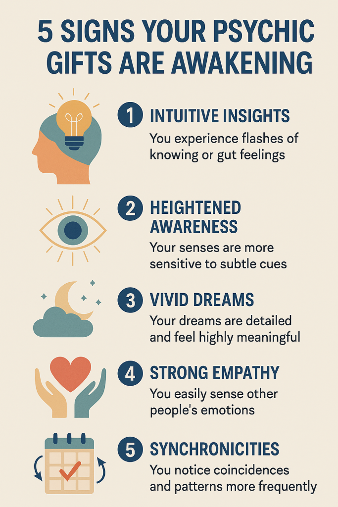 5 Signs Your Psychic Gifts are Awakening