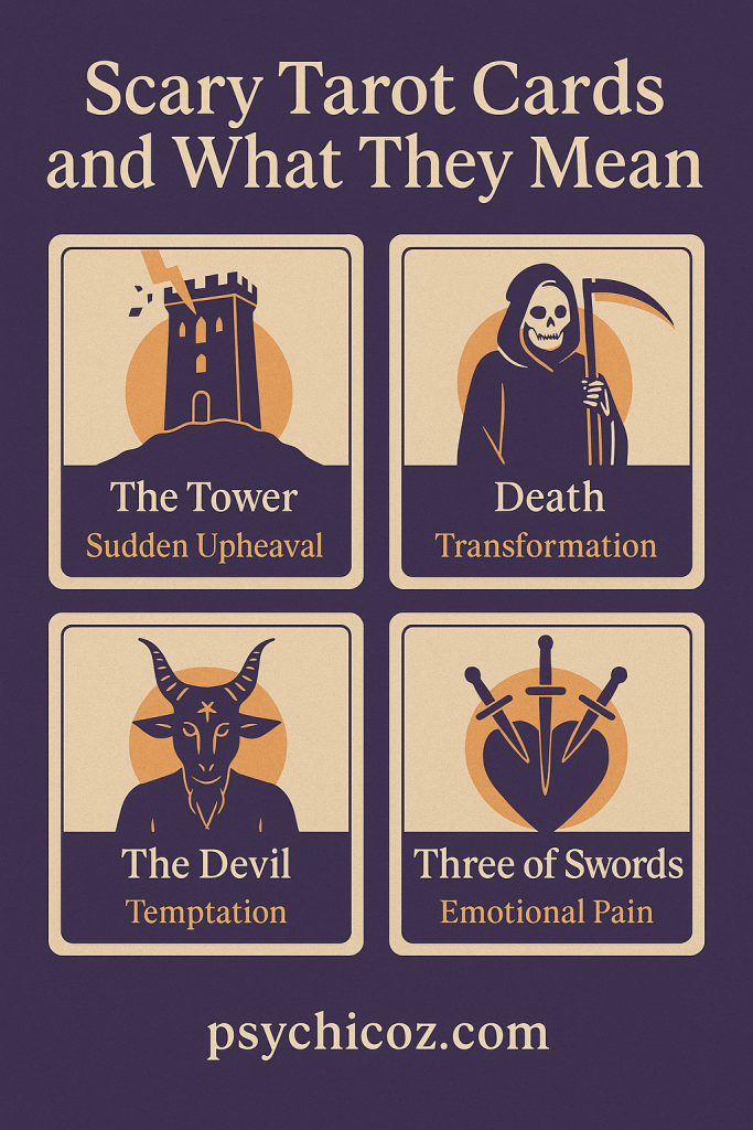 “Scary” Cards → Healing Messages