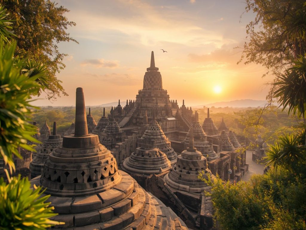 Borobudur, Indonesia