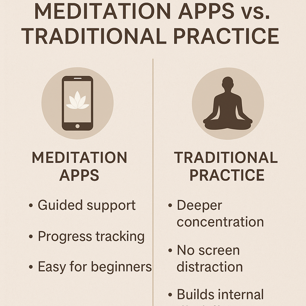 Side by Side Comparison- Apps vs. Traditional