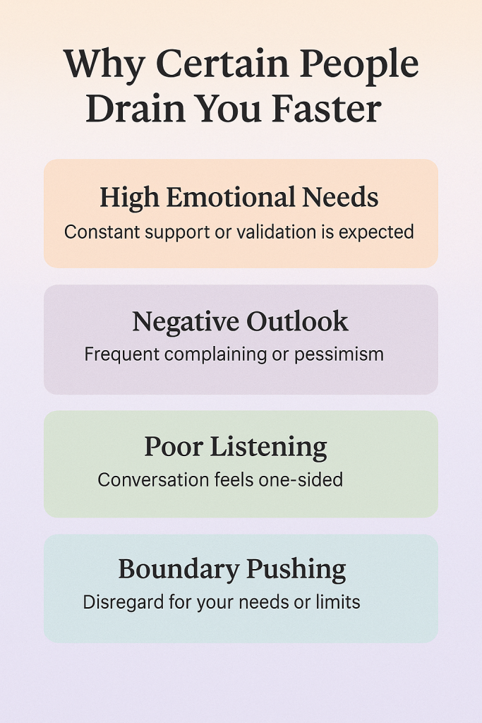 Why Certain People Drain You Faster