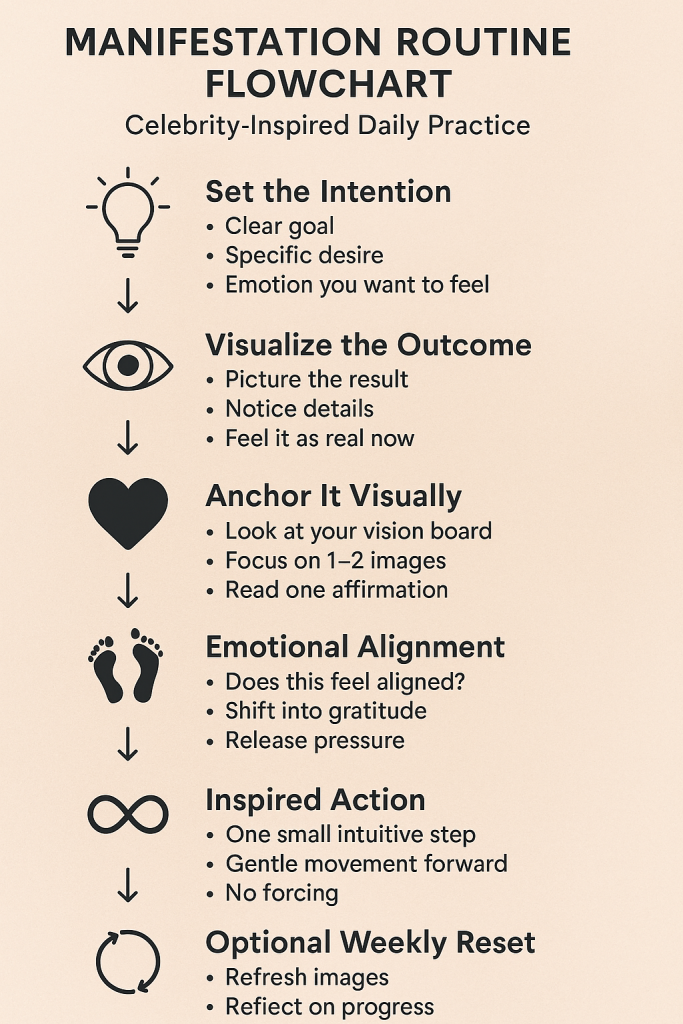 Manifestation Routine Flowchart