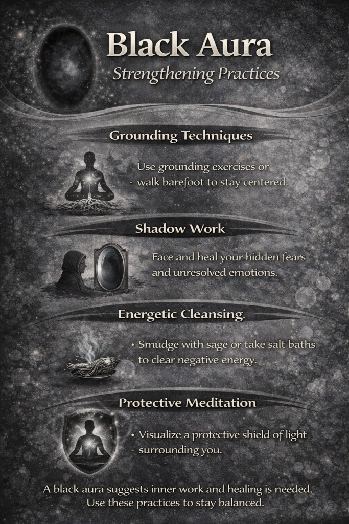 Black Aura Strengthening Practices
