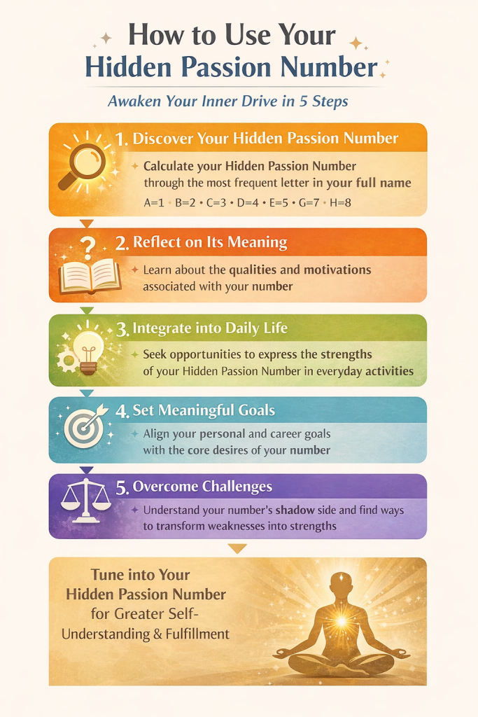 How to Use Your Hidden Passion Number