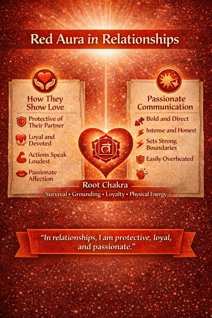 Red Aura in Relationships