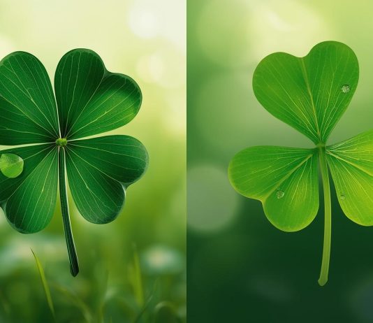 Four-Leaf Clover vs Shamrock