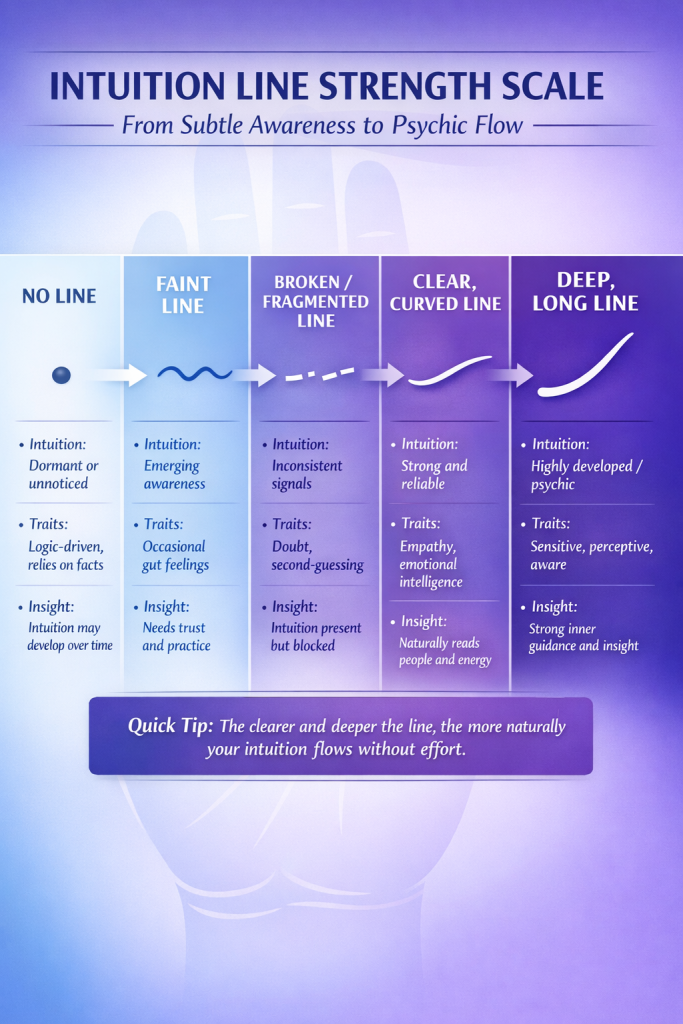 INTUITION LINE STRENGTH SCALE