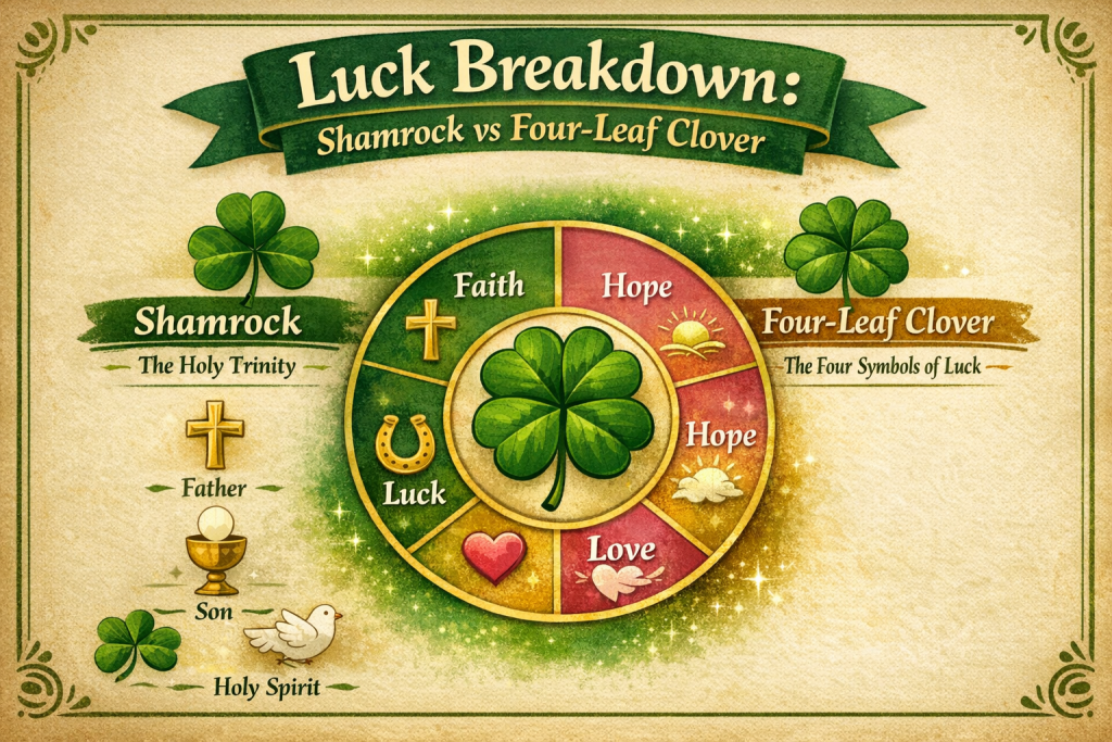 “Luck Breakdown” Leaf Meaning Wheel