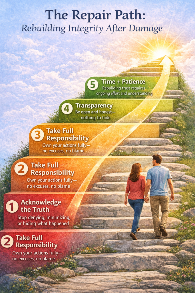 The Repair Path: Rebuilding Integrity After Damage