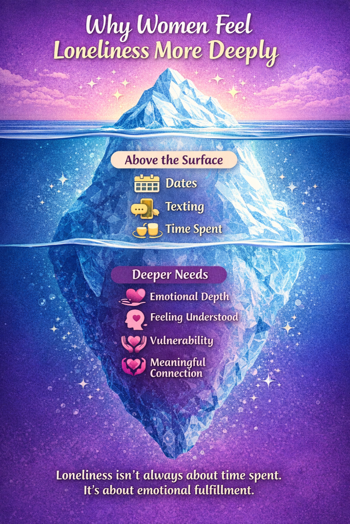 Why Women Feel Loneliness More Deeply