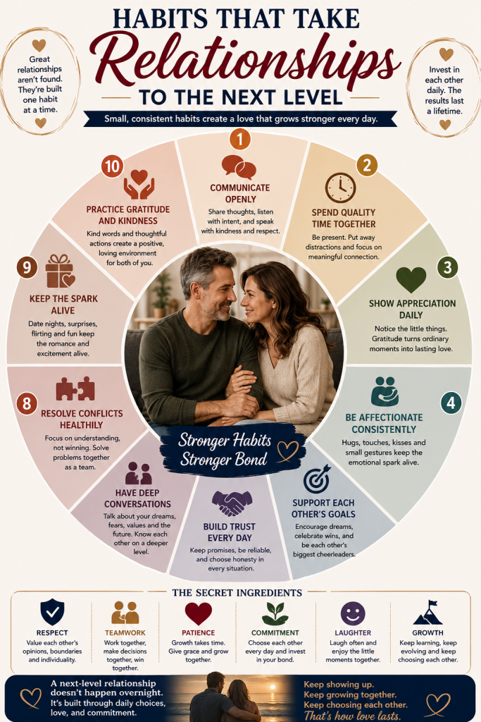 Habits That Take Relationships to the Next Level