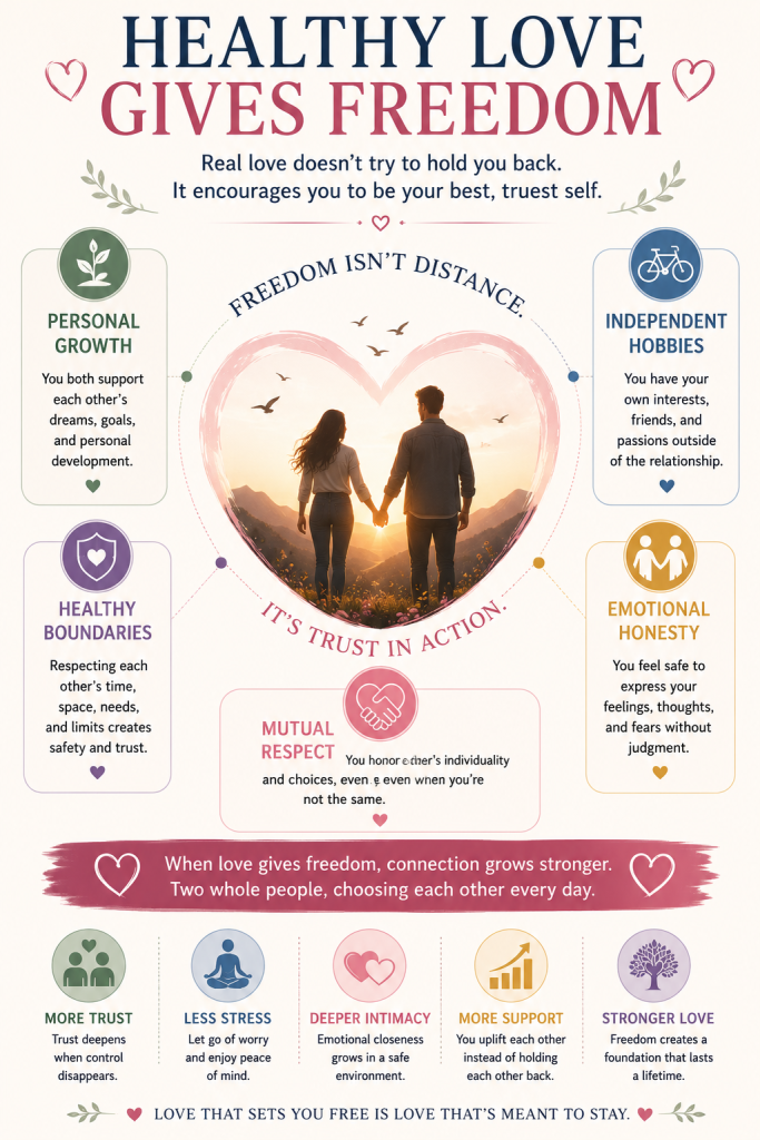 The “Healthy Love Gives Freedom” Infographic