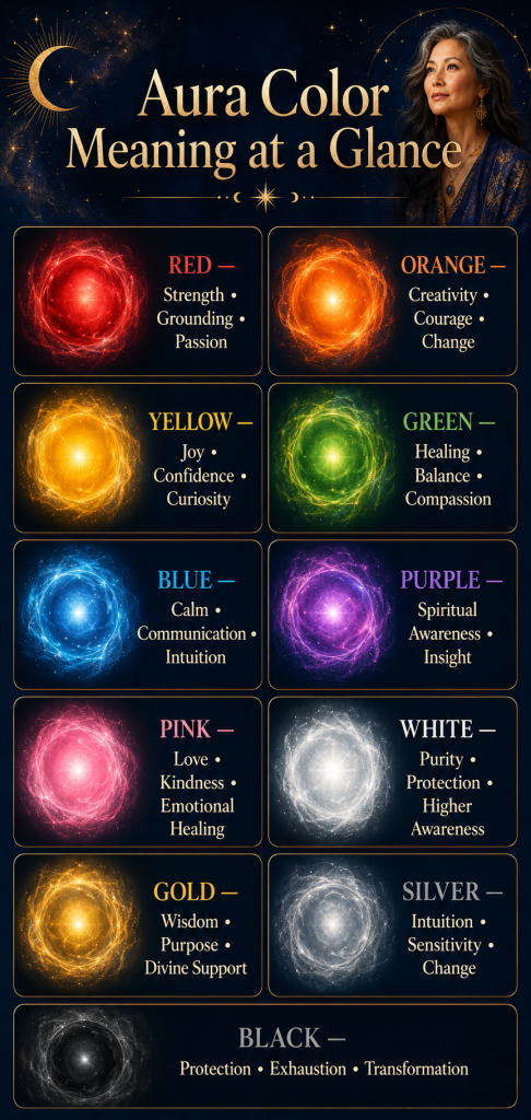Aura Color Meaning at a Glance