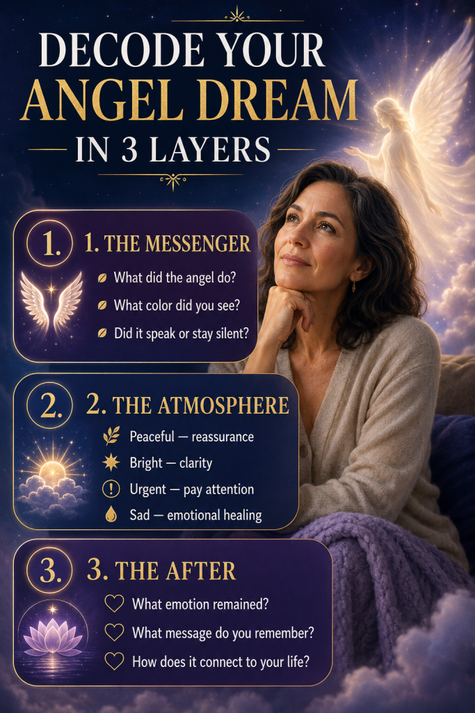 Decode Your Angel Dream in 3 Layers